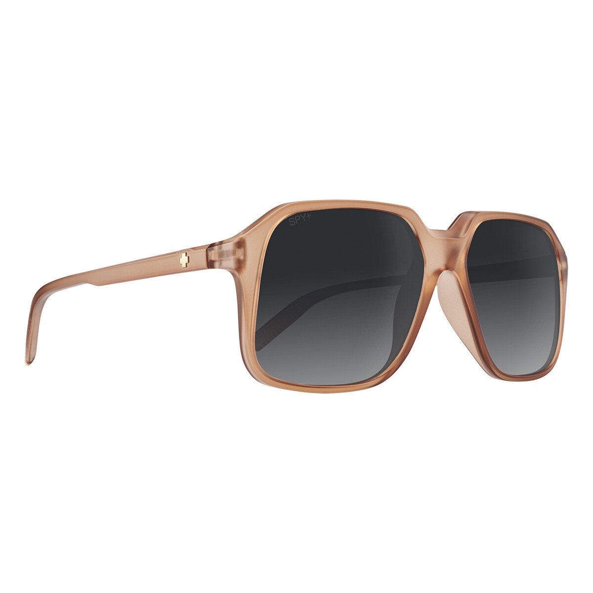 Spy HOTSPOT Sunglasses Matte Translucent Amber Medium-Large, Large-Extra Large