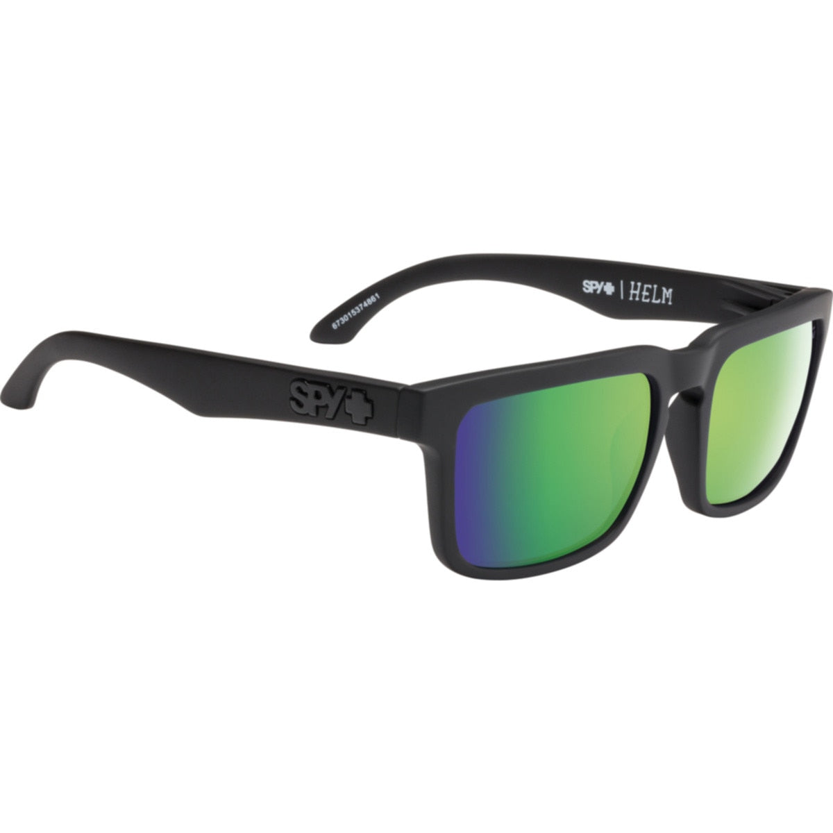Spy Helm Sunglasses Black Matte 57-18-140