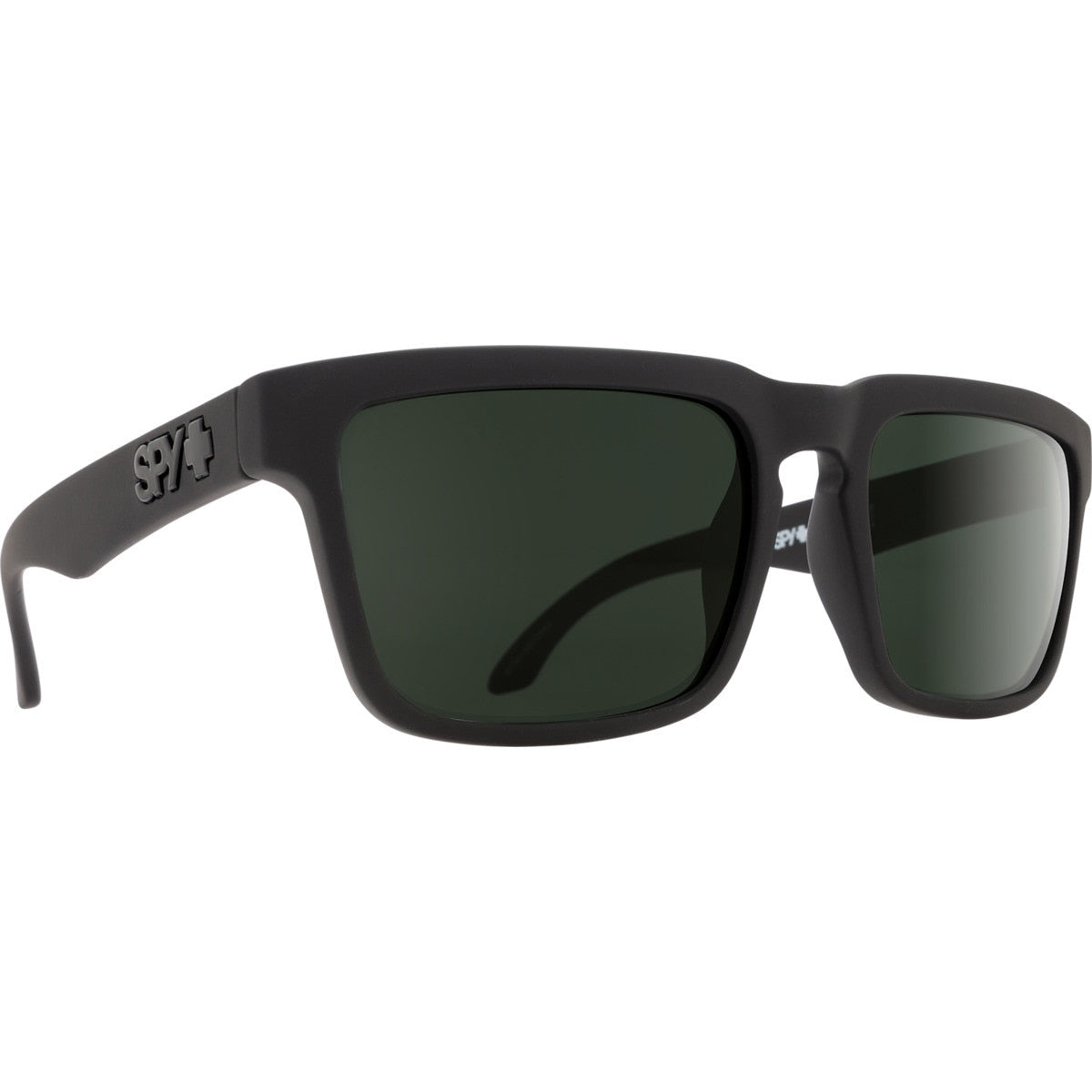 Spy Helm Sunglasses Black Soft Matte 57-18-140