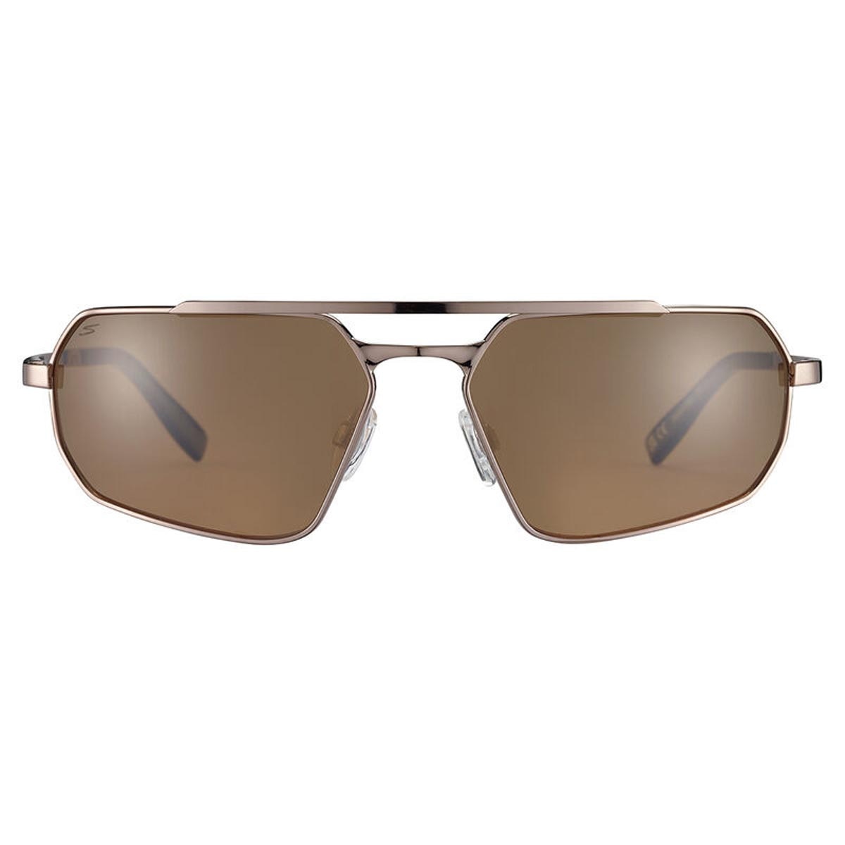 Serengeti Hinkley Sunglasses  Shiny Bronze Medium-Large, Large