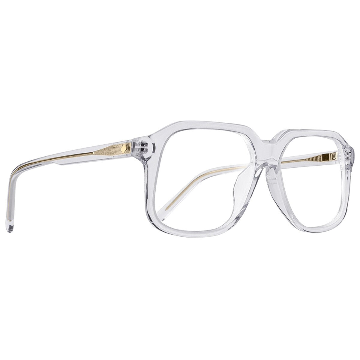 Spy Hot Spot Optical 56 Eyeglasses Crystal Medium-Large