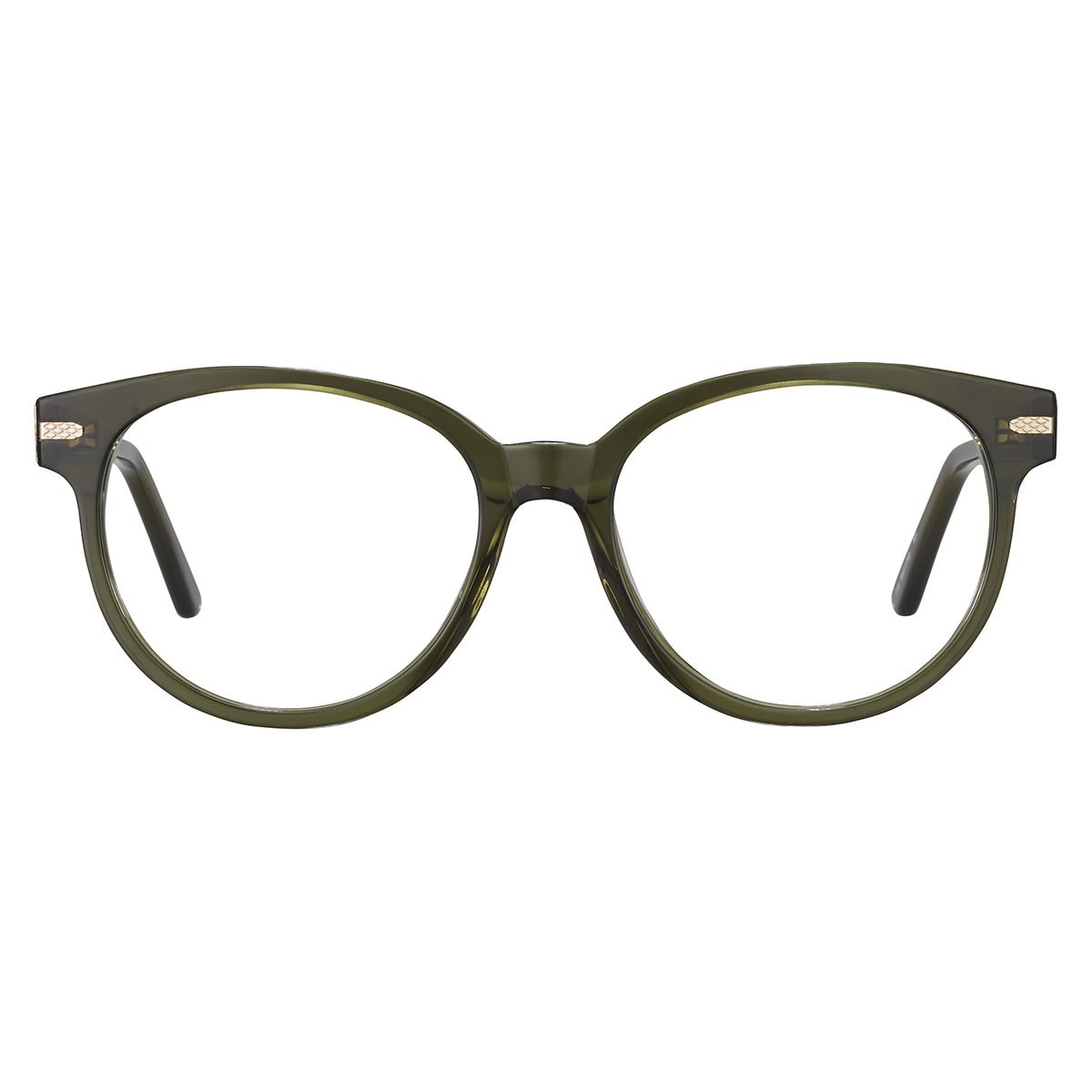 Serengeti Janeway Optic Eyeglasses Shiny Crystal Dark Green Small