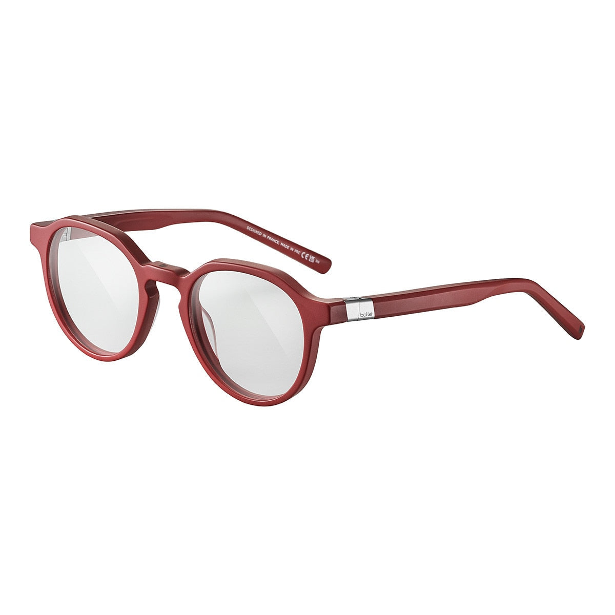Bolle Jasp 01 Eyeglasses Dark Red Matte Small-Medium