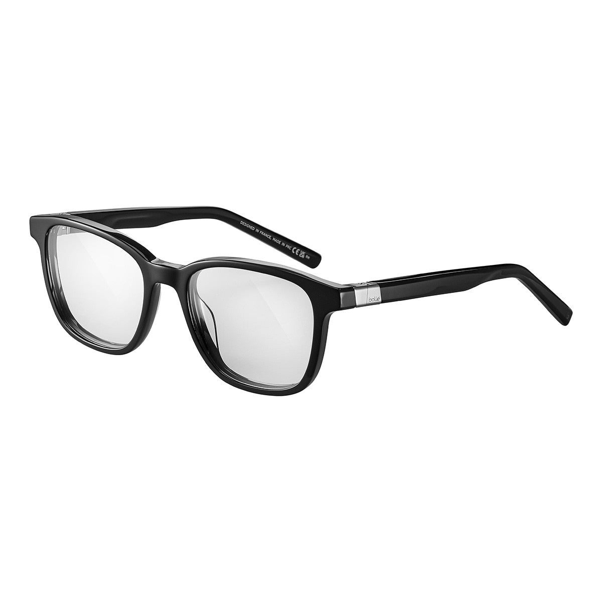 Bolle Jasp 02 Eyeglasses  Black Shiny Small-Medium