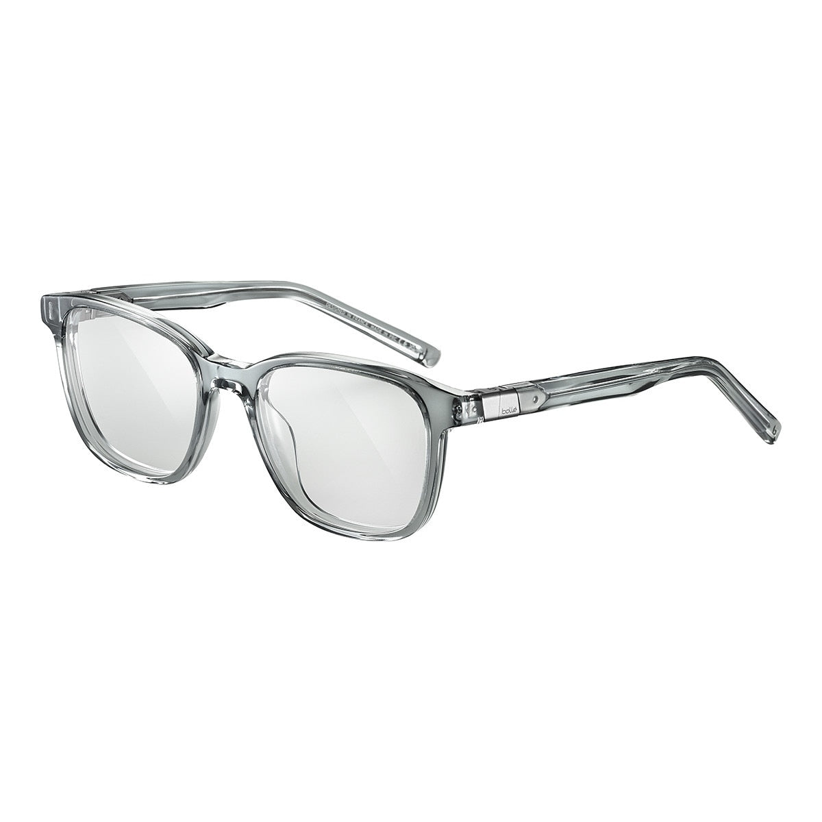 Bolle Jasp 02 Eyeglasses  Transparent Light Grey Shiny Small-Medium