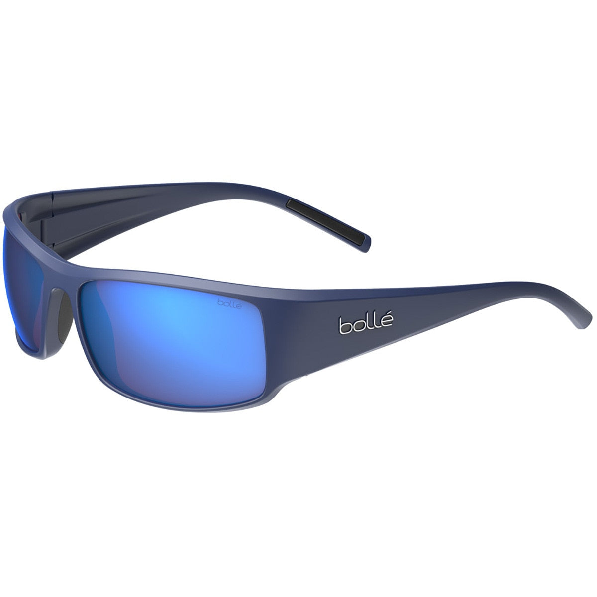 Bolle King Sunglasses Dark Blue Matte Large