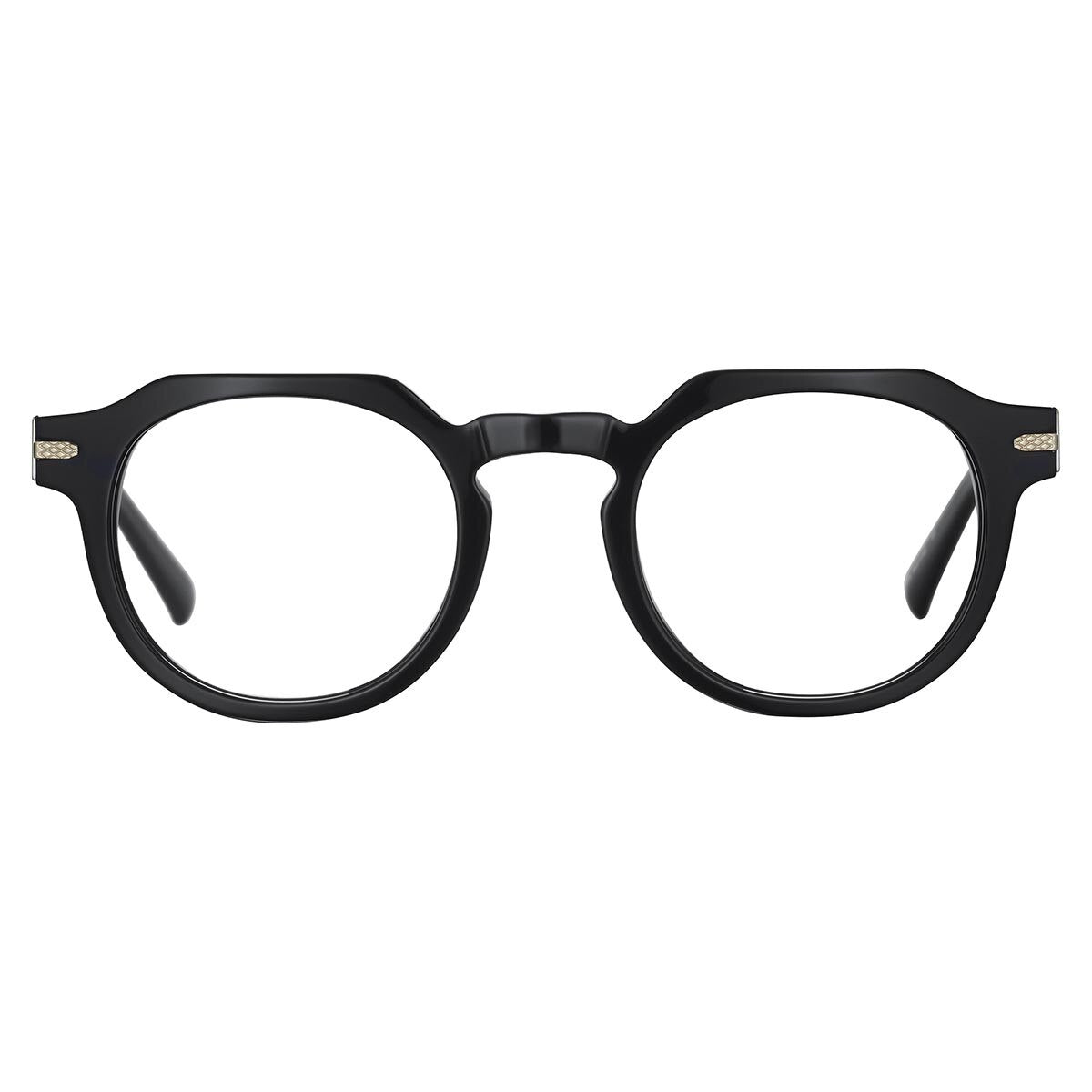 Serengeti Laerry Optic Eyeglasses Shiny Black Medium
