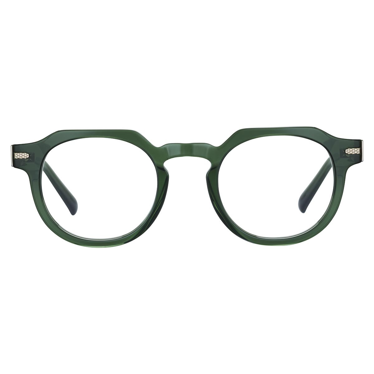 Serengeti Laerry Optic Eyeglasses Shiny Crystal Dark Green Medium