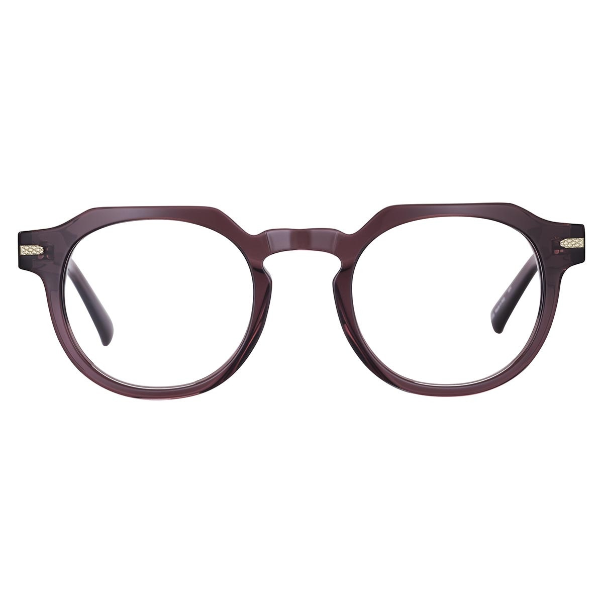 Serengeti Laerry Optic Eyeglasses Shiny Crystal Violet Medium