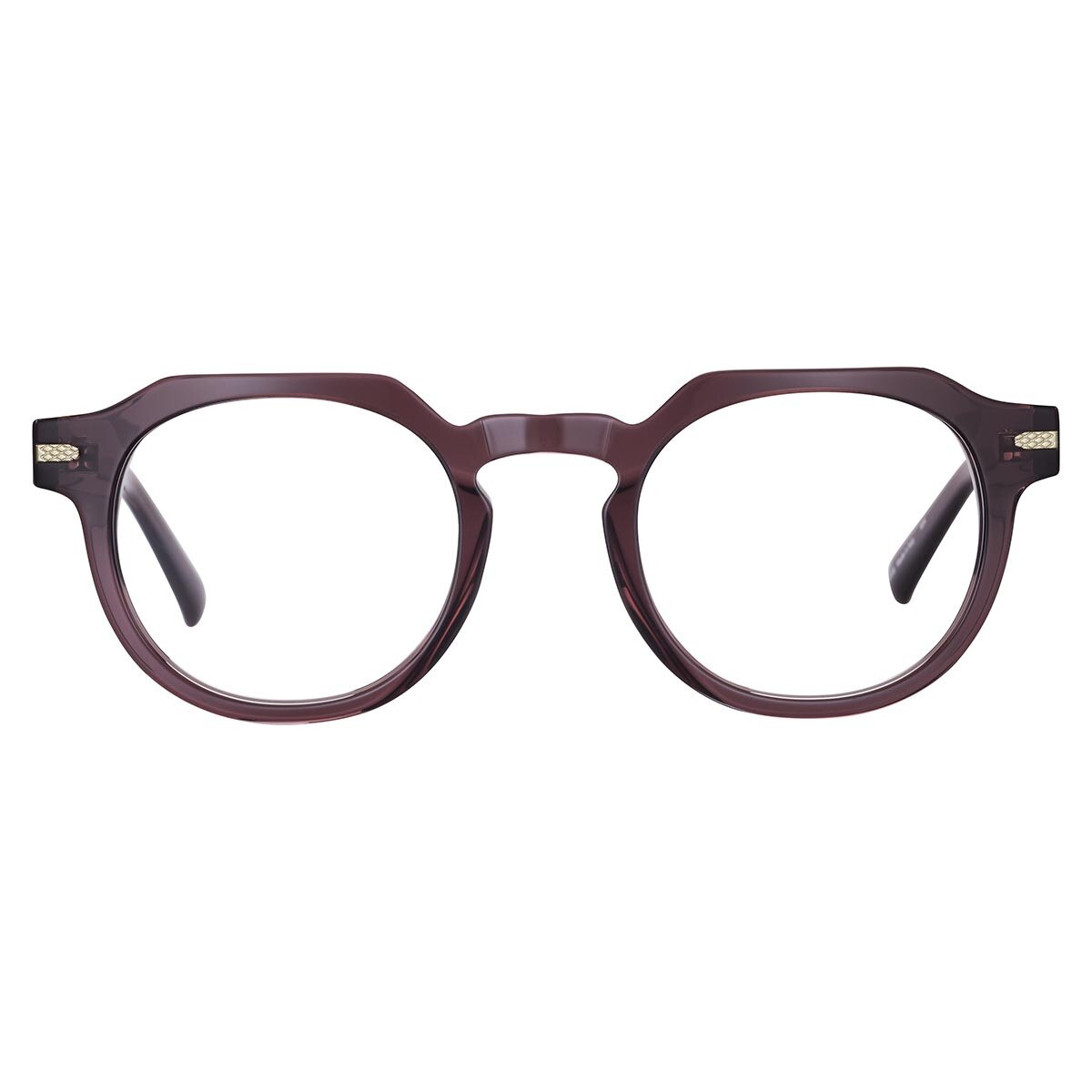 Serengeti Laerry Optic Eyeglasses Shiny Crystal Violet Medium