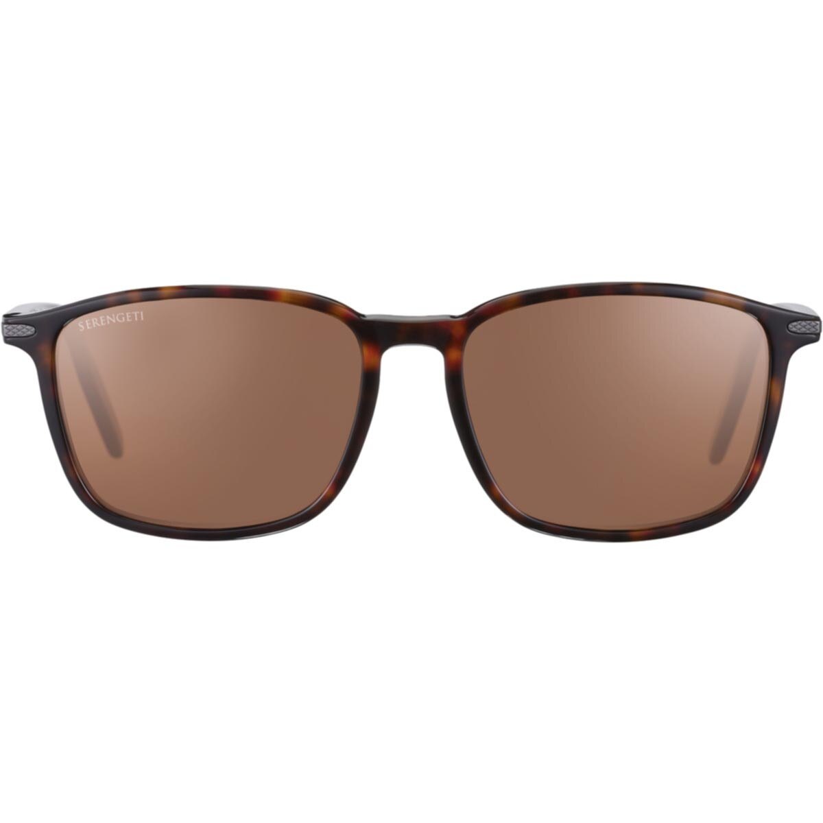 Serengeti Lenwood Sunglasses Dark Havana Shiny Medium, Large, Extra Large