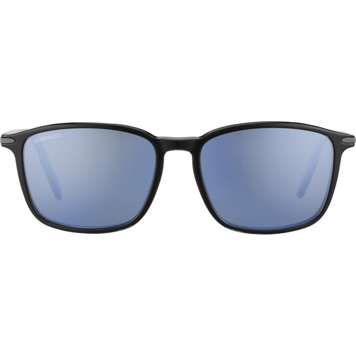 Serengeti Lenwood Sunglasses  Shiny Black Medium, Large, Extra Large