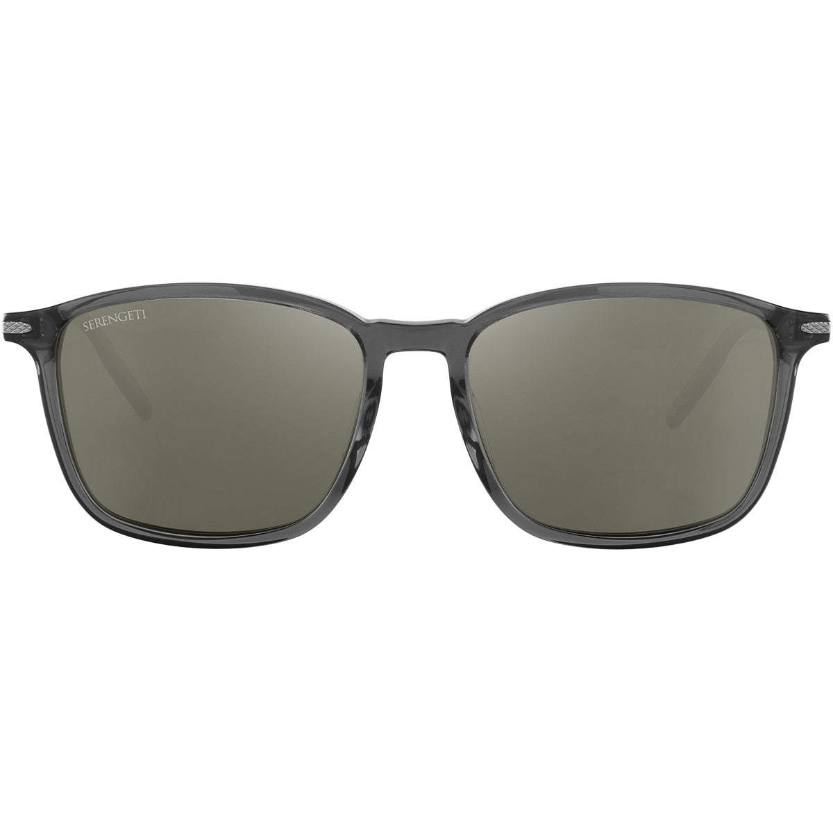 Serengeti Lenwood Sunglasses  Translucent Gunmetal Medium, Large, Extra Large