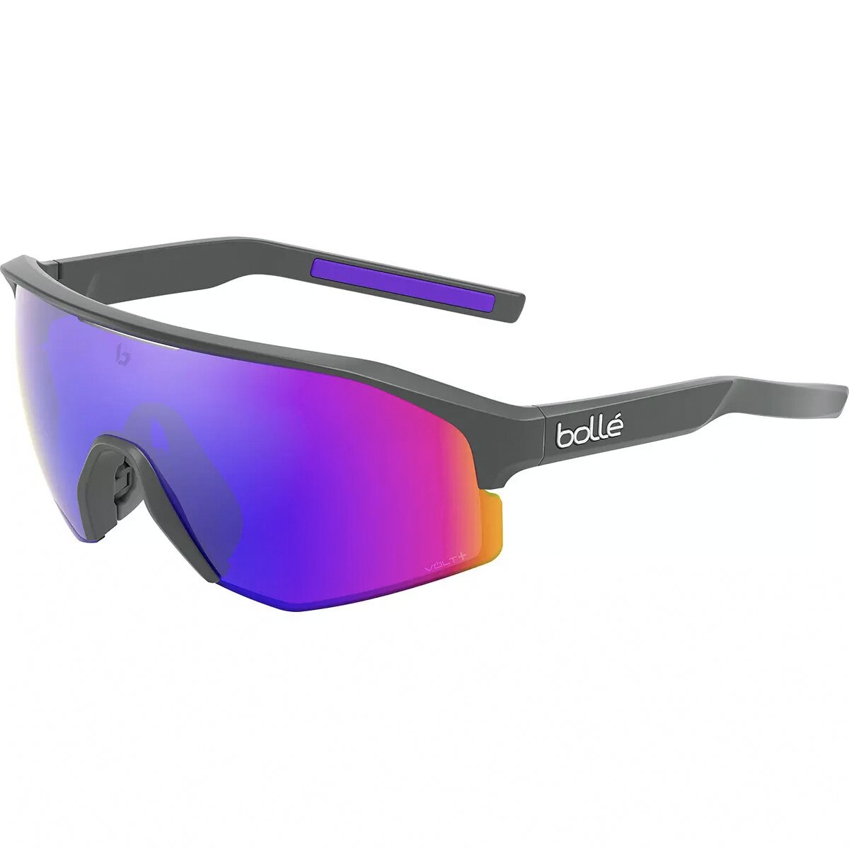 Bolle Lightshifter Sunglasses Titanium Matte Small, Medium