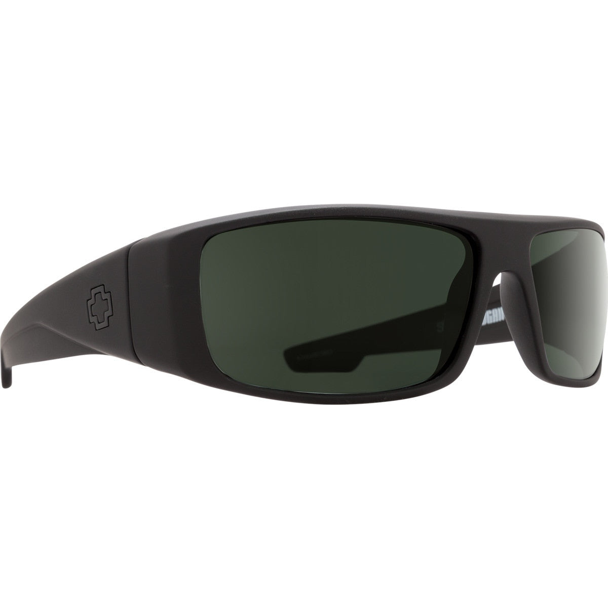 Spy Logan Sunglasses Black Soft Matte Small-Medium, One size