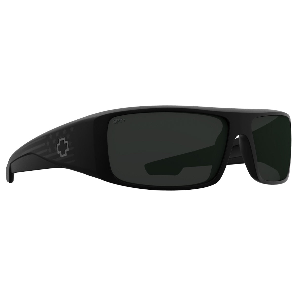 Spy Logan Sunglasses Matte Black Small-Medium, One size