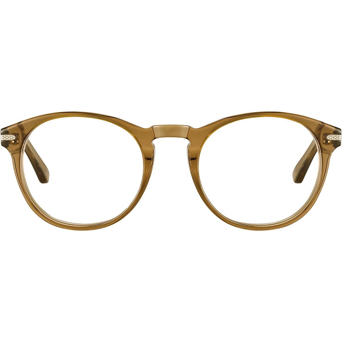 Serengeti Loren M Optic Eyeglasses Shiny Crystal Caramel Brown Medium