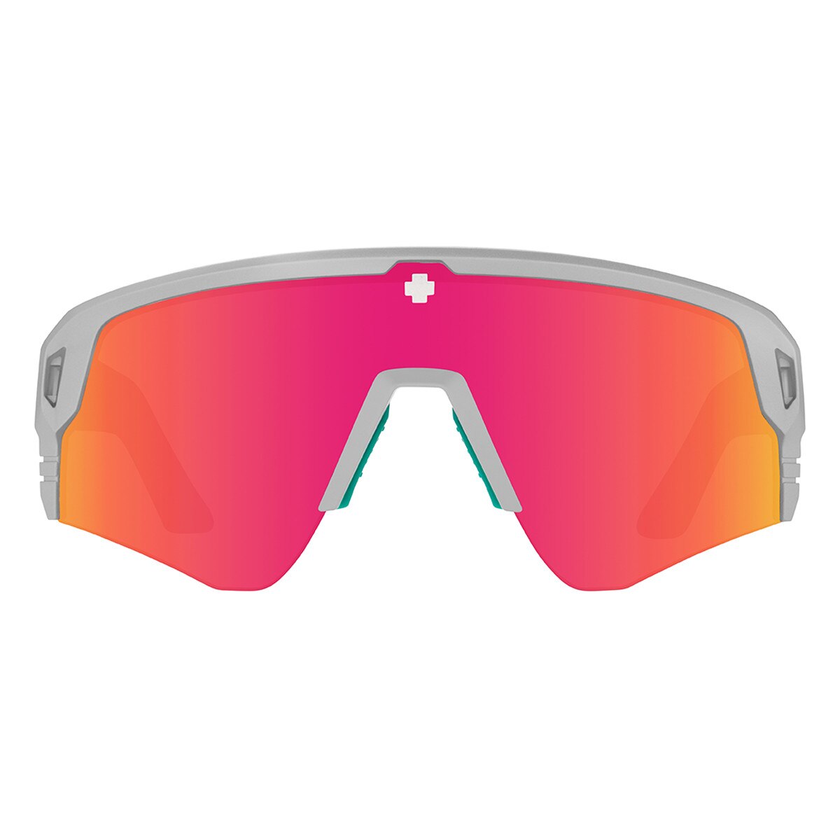 Spy MONOLITH SPEED Sunglasses Matte Silver Extra Large