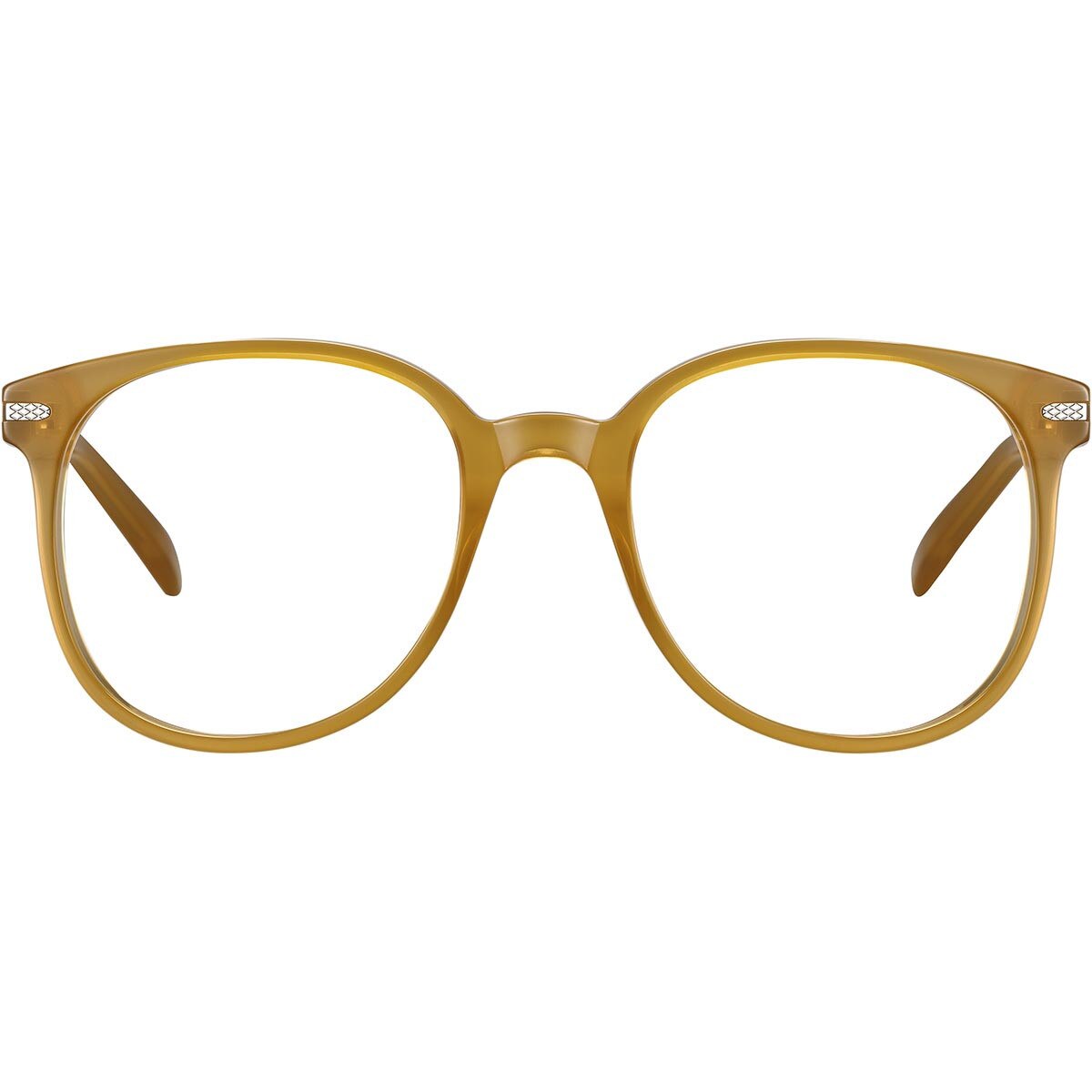 Serengeti Mata Optic Eyeglasses Shiny Milky Amber Medium
