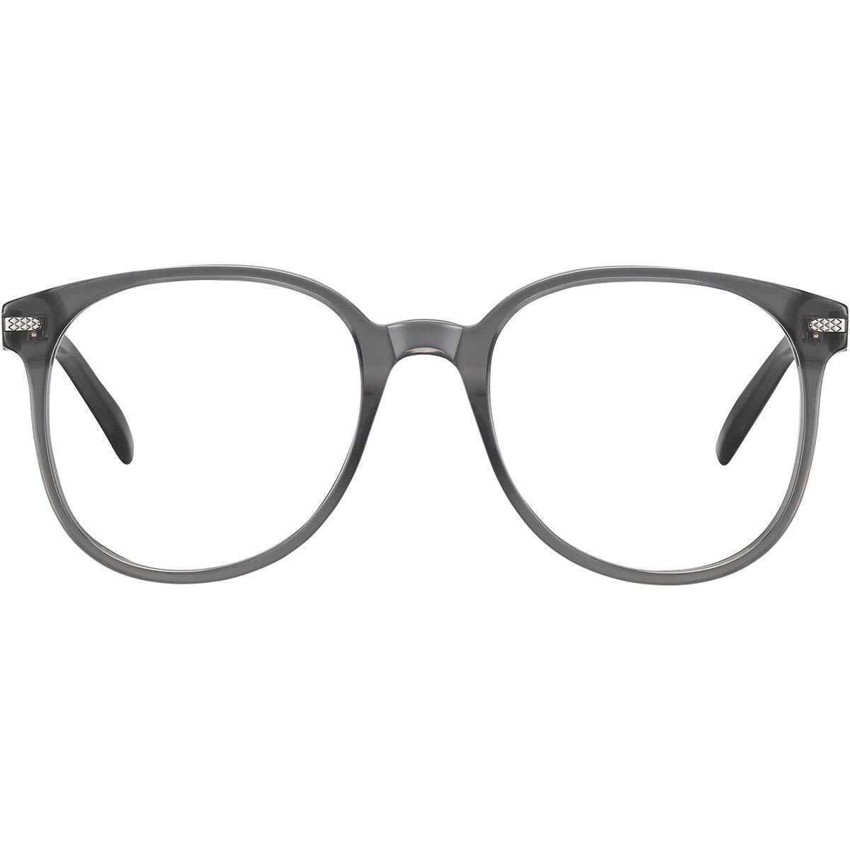 Serengeti Mata Optic Eyeglasses Shiny Milky Dark Grey Medium