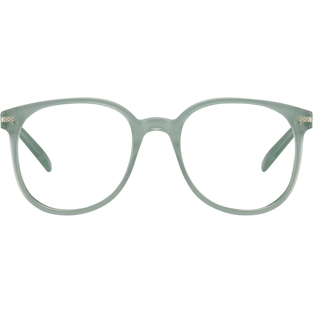Serengeti Mata Optic Eyeglasses Shiny Smoke Green Medium