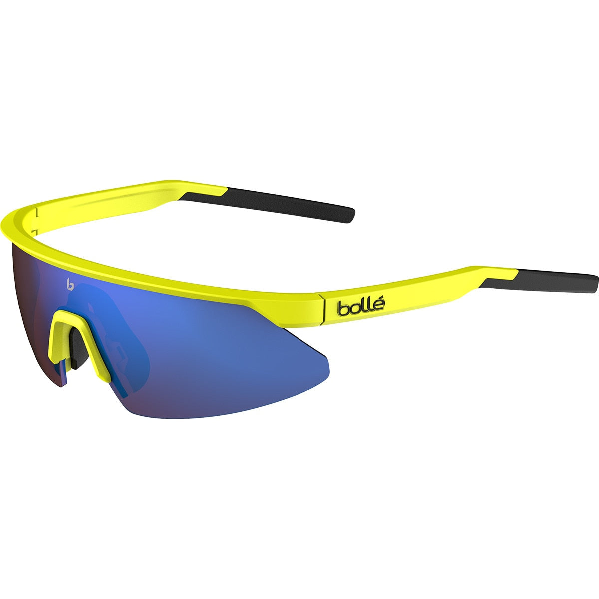 Bolle Micro Edge Sunglasses Acid Yellow Matte Medium