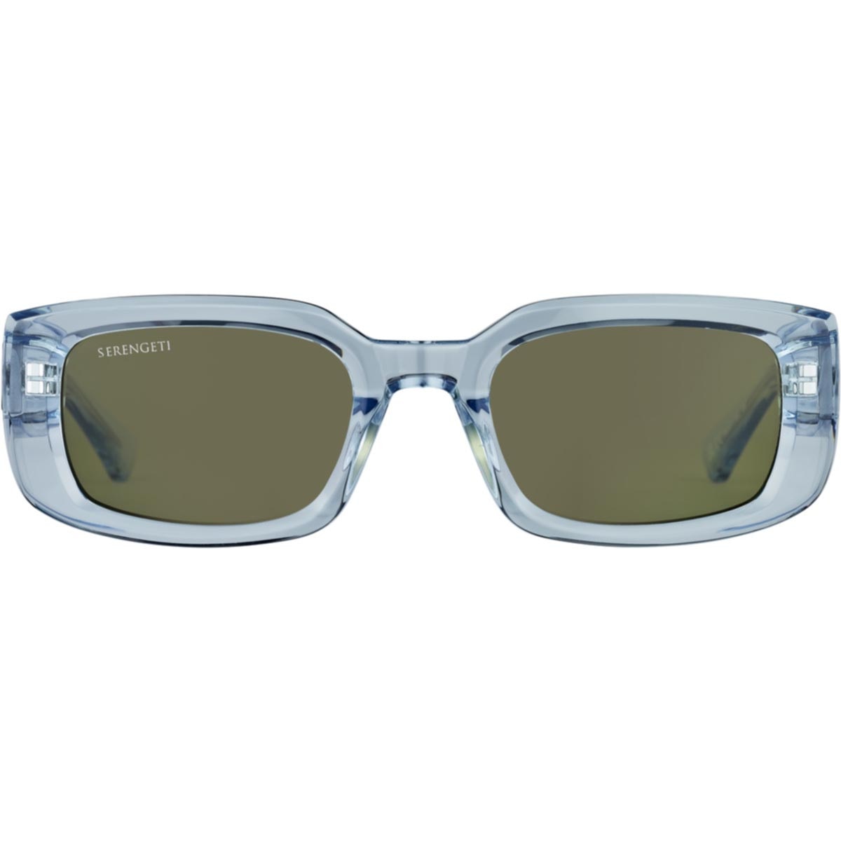 Serengeti Nicholson Sunglasses Shiny Crystal Blue Small, Medium
