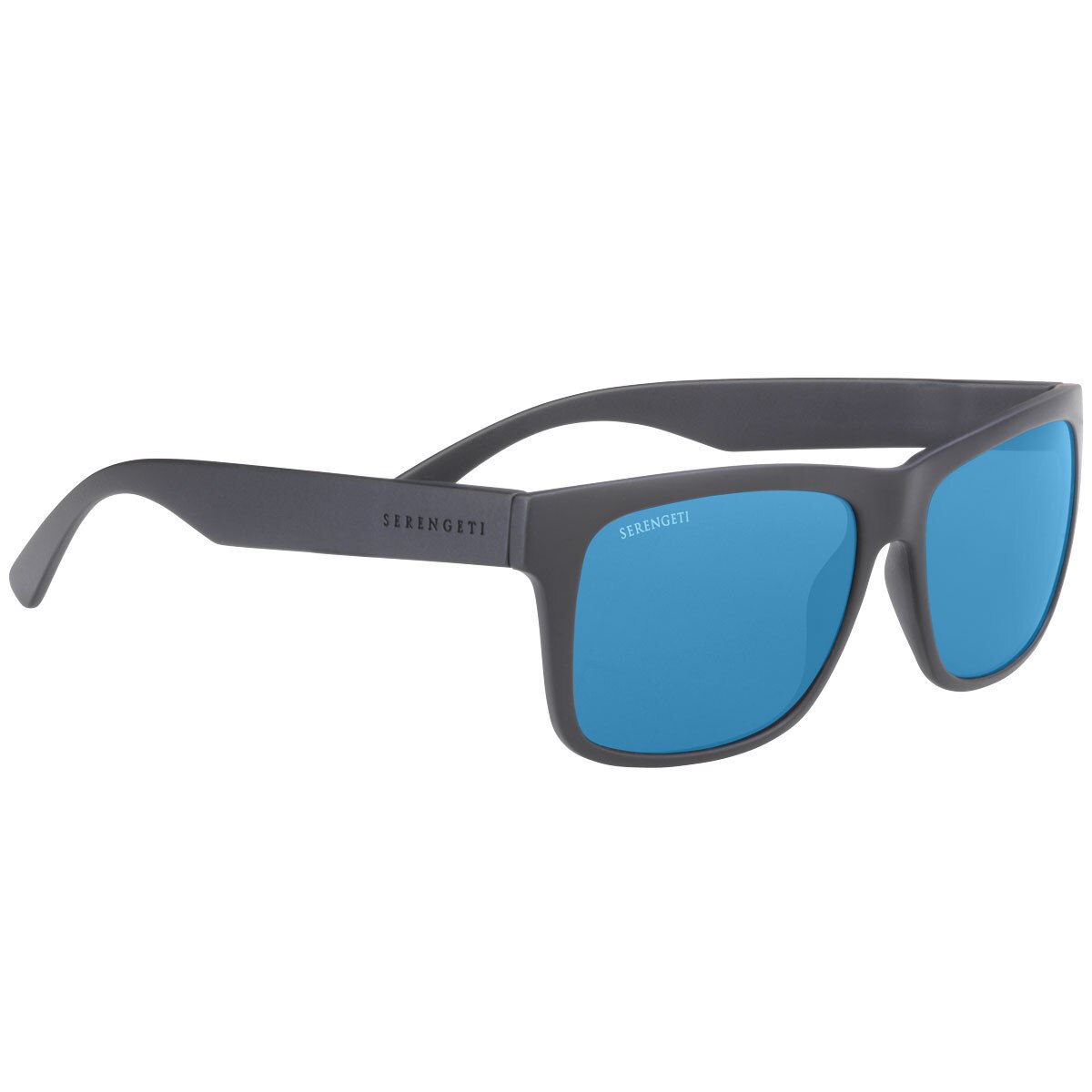 Serengeti Positano Large Sunglasses Matte Black Large