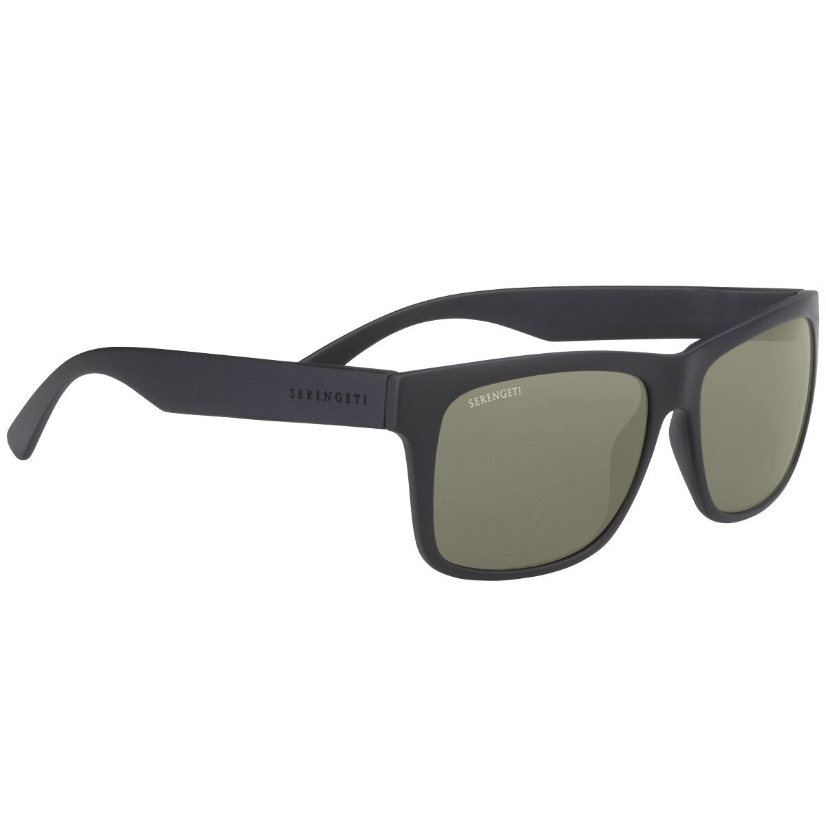 Serengeti Positano Large Sunglasses Matte Black Large