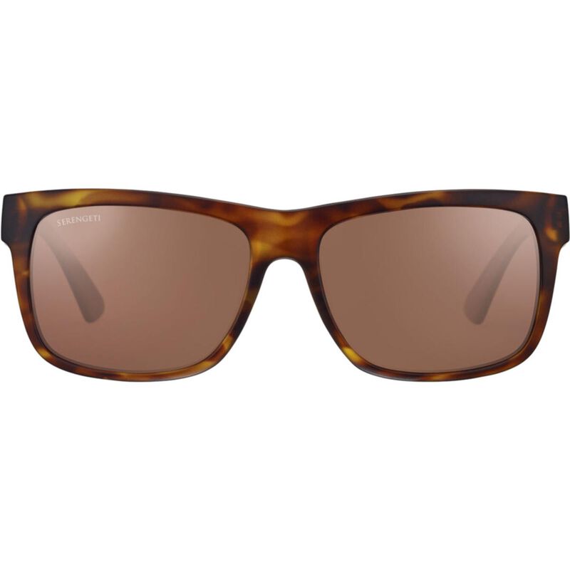 Serengeti Positano Sunglasses Matte Tortoise With Matte Black Temples Medium large