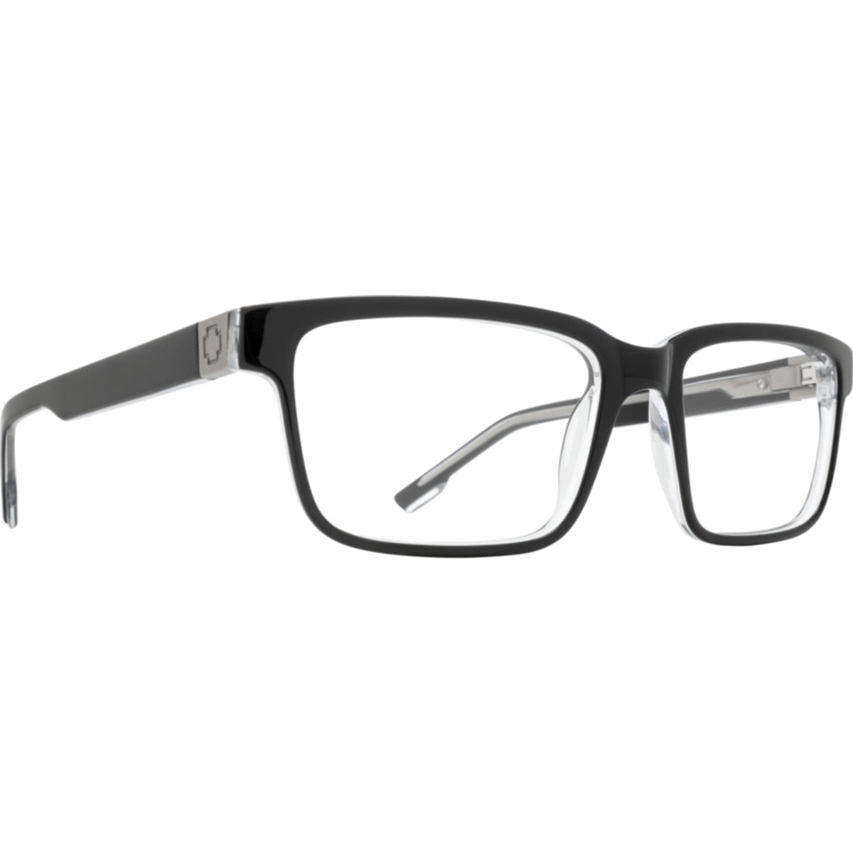 Spy Rafe 56 Eyeglasses Black Clear Medium