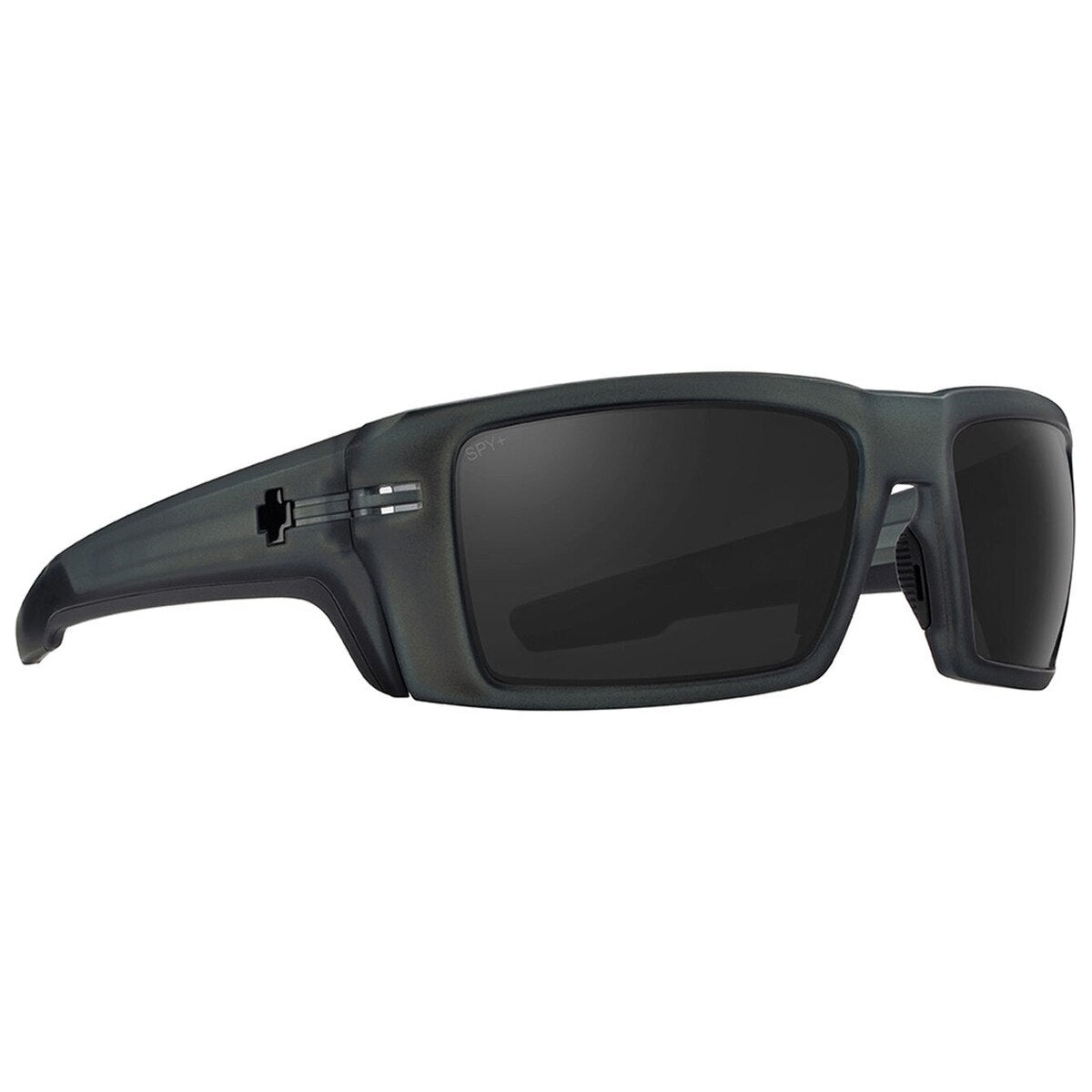 Spy REBAR ANSI Sunglasses Ansi Rx Matte Translucent Gunmetal 62-16-130