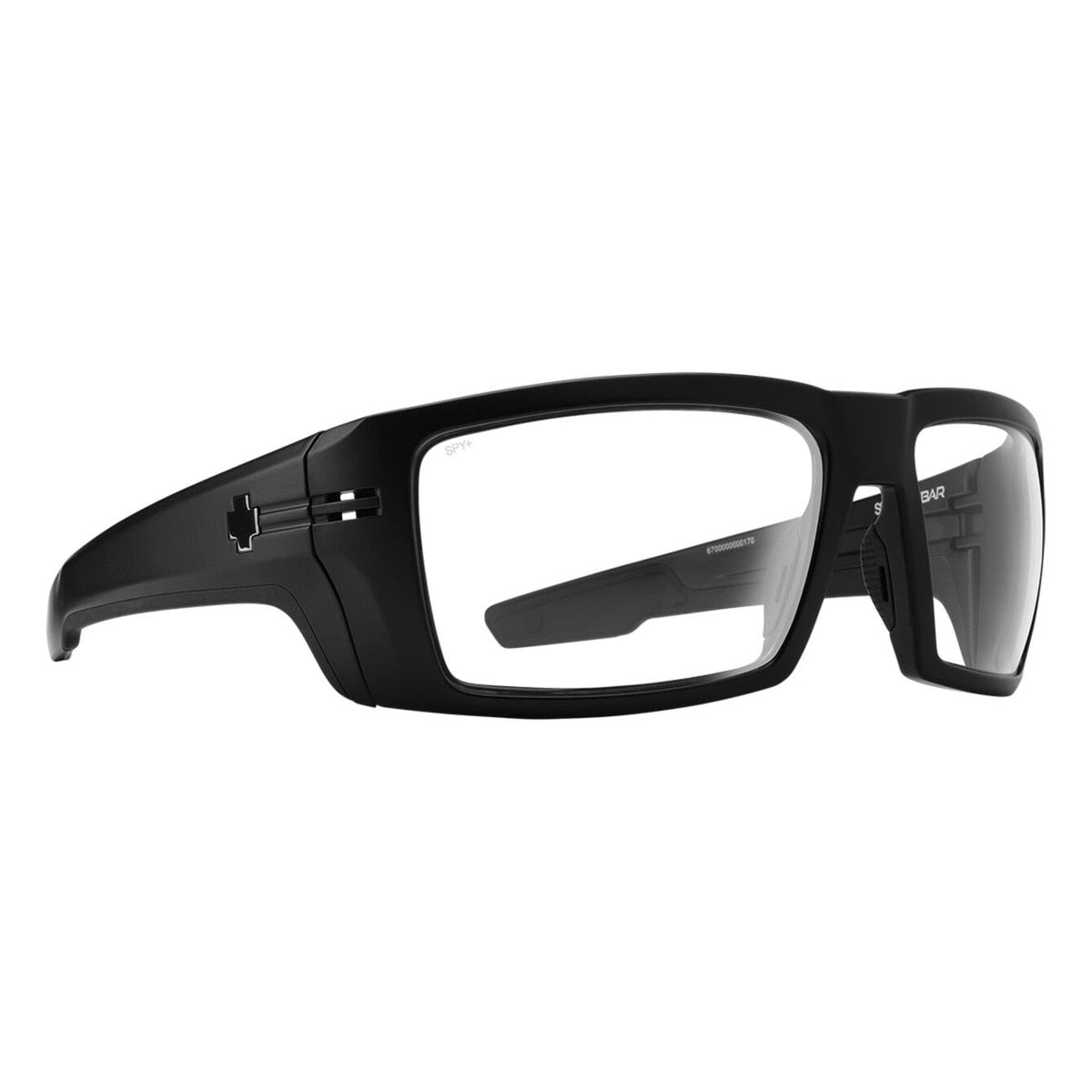 Spy REBAR ANSI Sunglasses Matte Black Ansi Rx 62-16-130