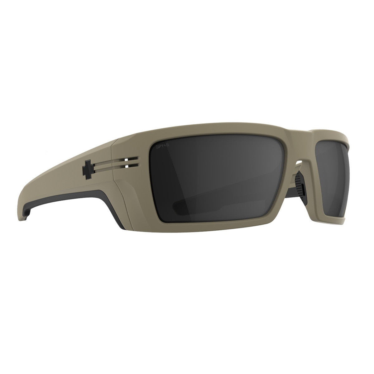 Spy REBAR SE ANSI Sunglasses Ansi Rx Matte Sand Medium-Large