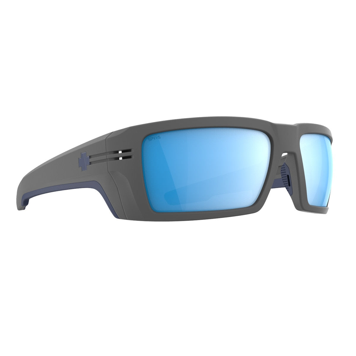 Spy Rebar Se Ansi Sunglasses Ansi Rx Matte Gray Medium-Large