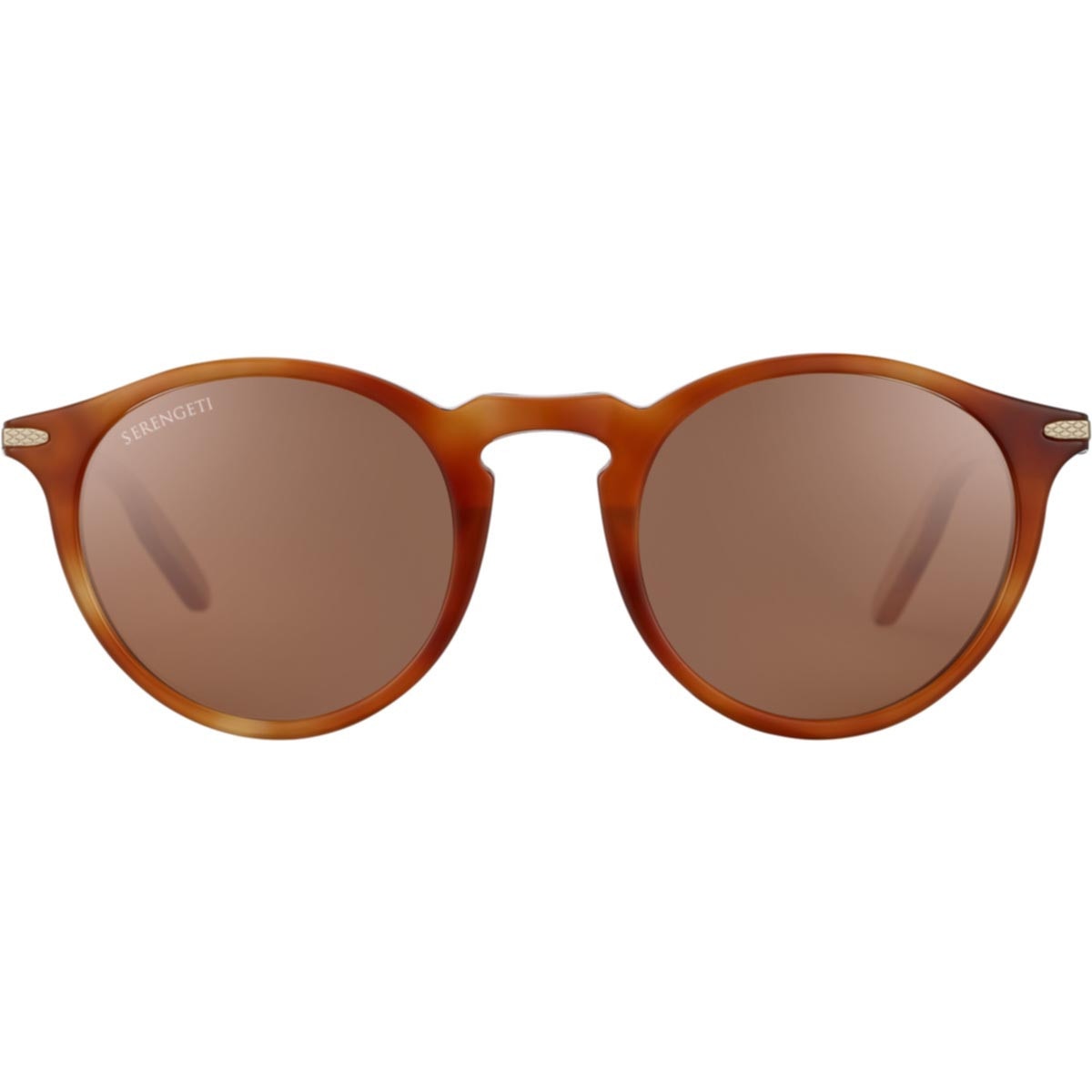Serengeti Raffaele Sunglasses  Caramel Shiny Small-Medium, Medium