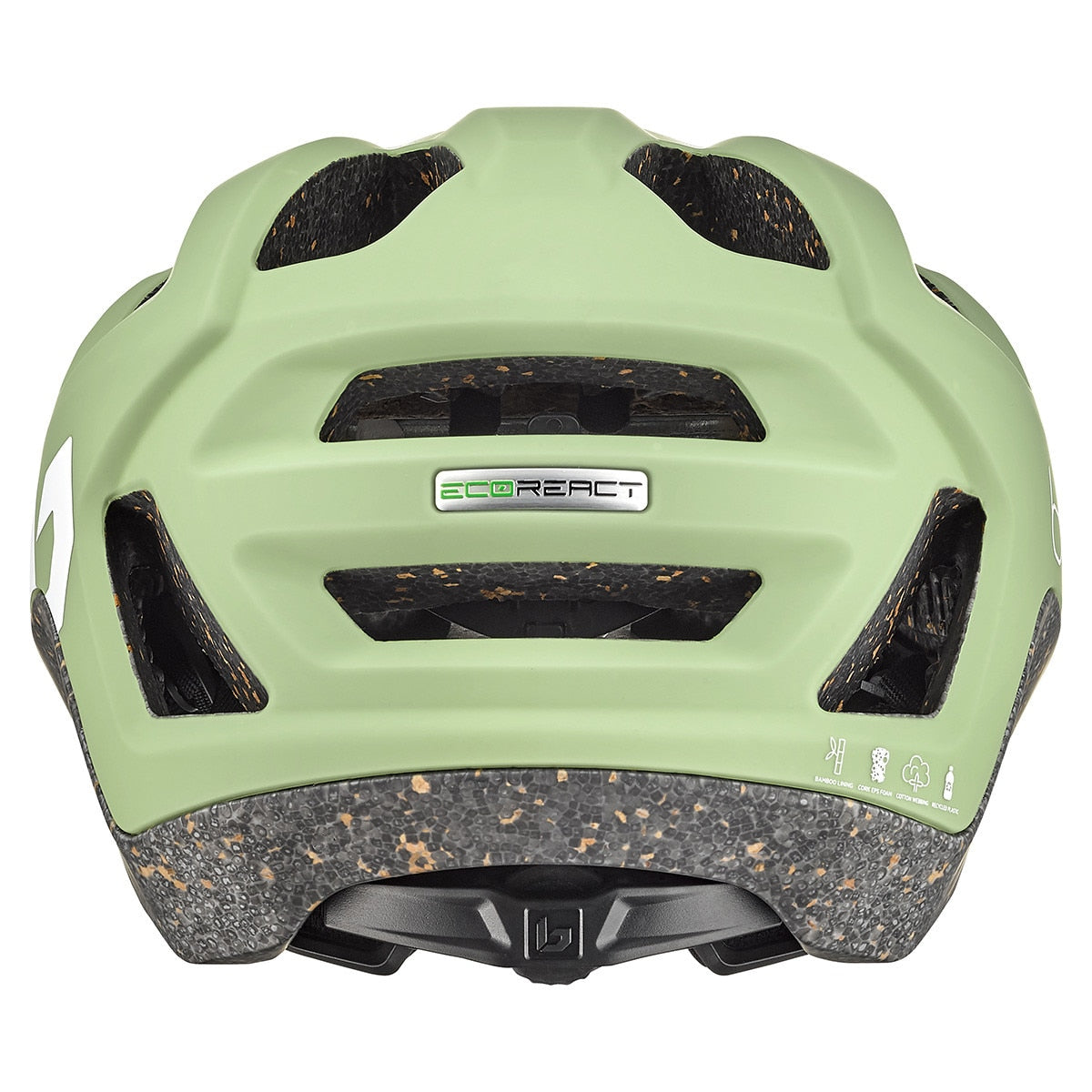 Bolle React Cycling Helmet Green Matte Small S 52-55
