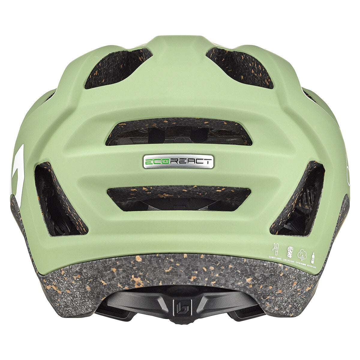 Bolle React Cycling Helmet Green Matte Small S 52-55
