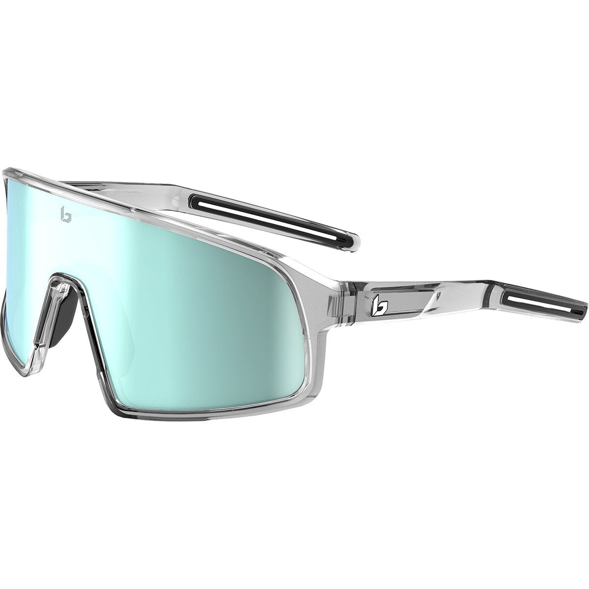 Bolle STRIVER Sunglasses Grey Crystal Black Medium