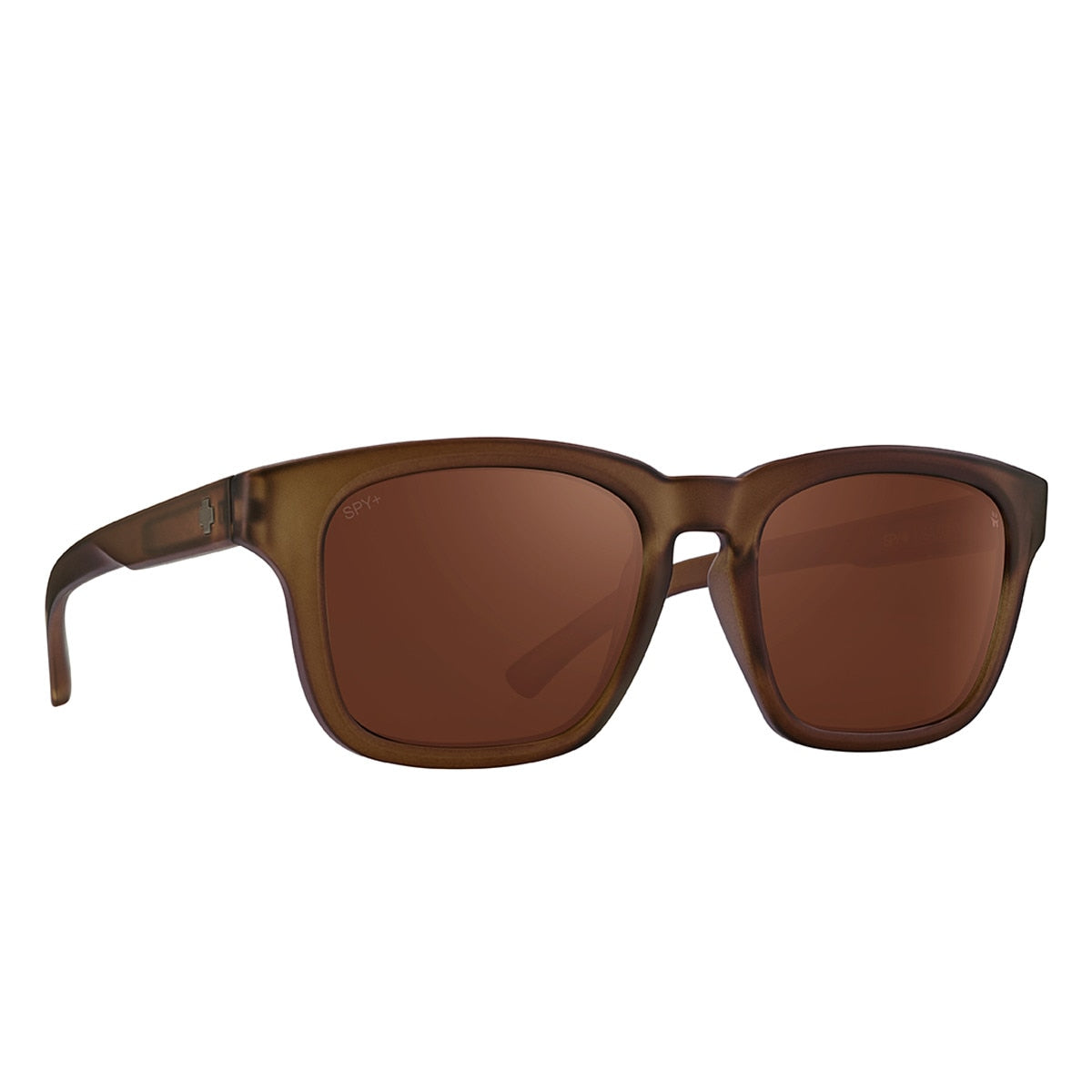 Spy Saxony Sunglasses  Matte Translucent Brown Small-Medium