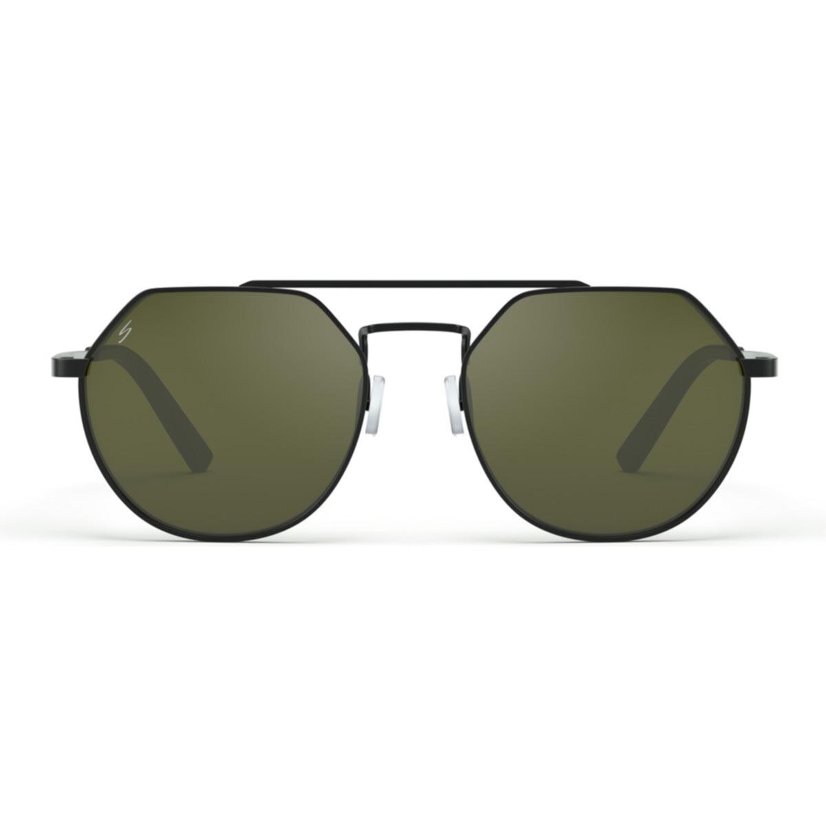 Serengeti Shelby Sunglasses Matte Black Medium, Large