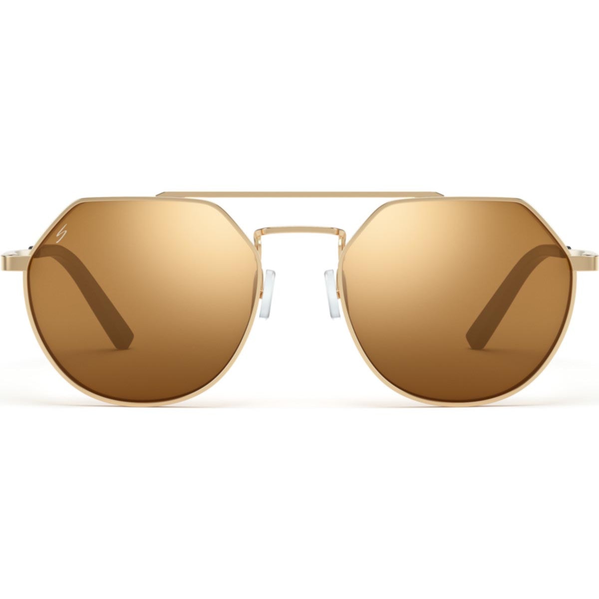 Serengeti Shelby Sunglasses  Shiny Light Gold Medium, Large