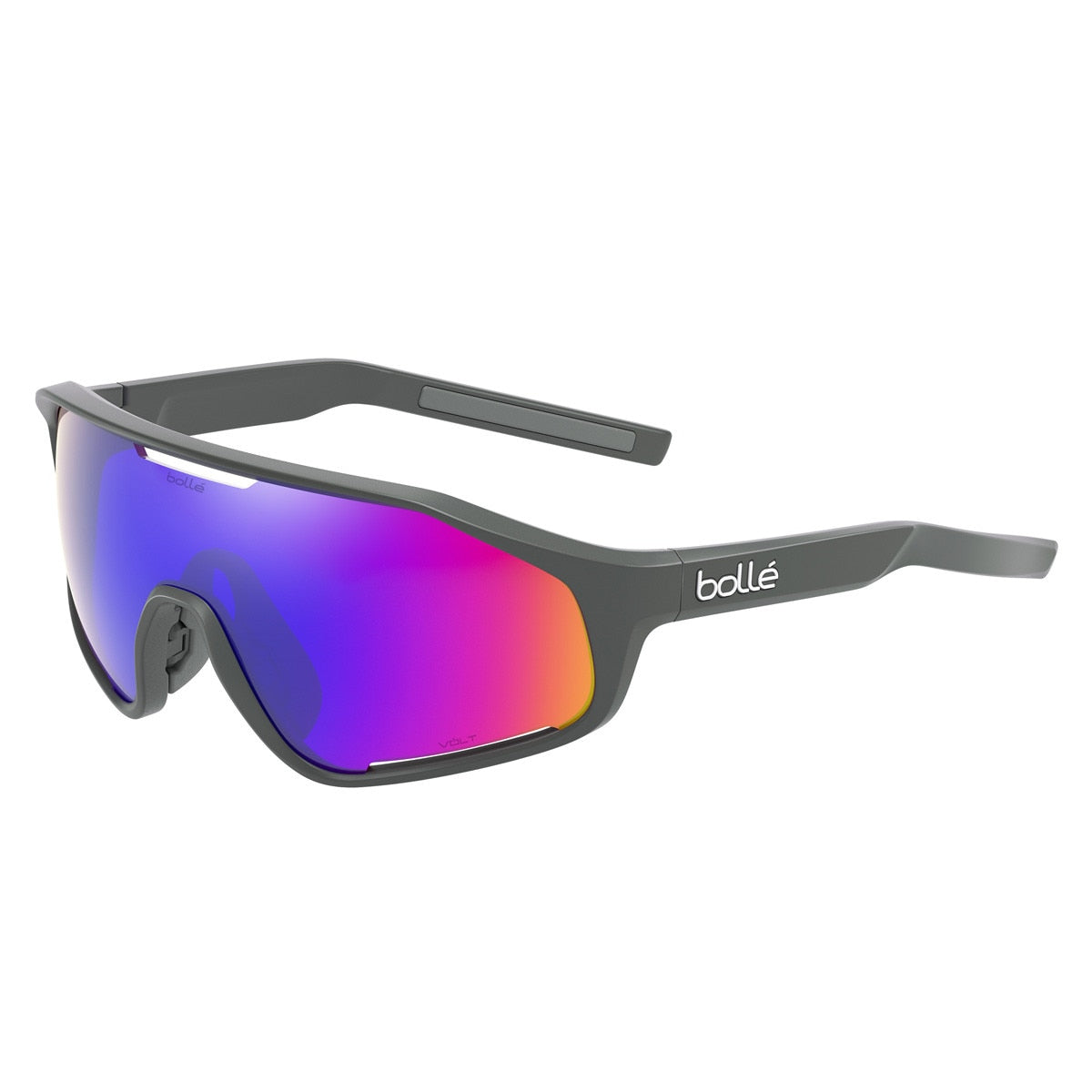 Bolle Shifter Sunglasses Titanium Matte Medium, Large