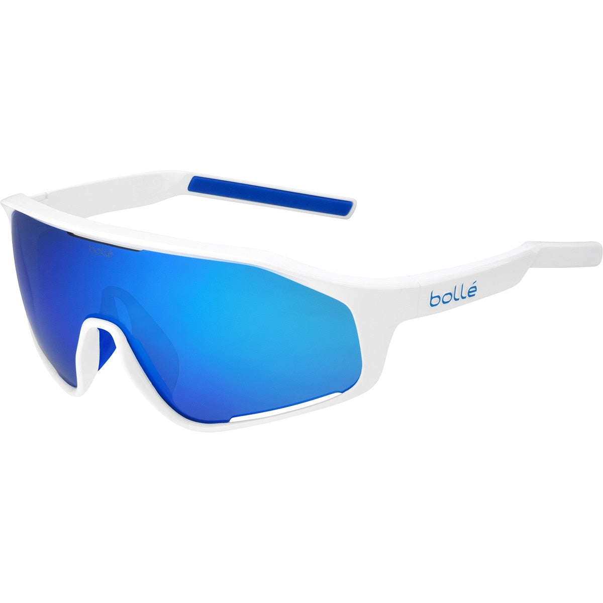Bolle Shifter Sunglasses White Shiny Medium, Large
