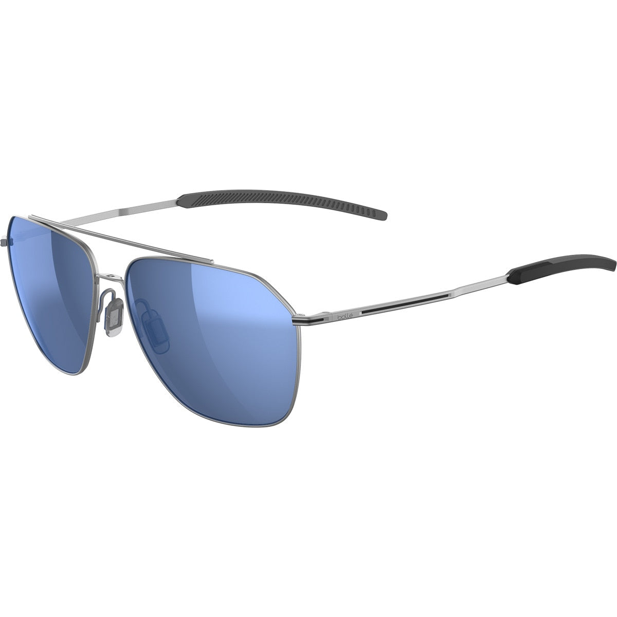 Bolle Source Sunglasses Silver Matte Medium