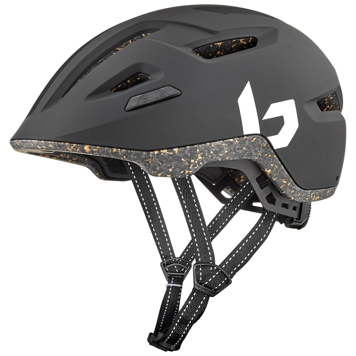 Bolle Stance Cycling Helmet Black Matte Small S 52-55