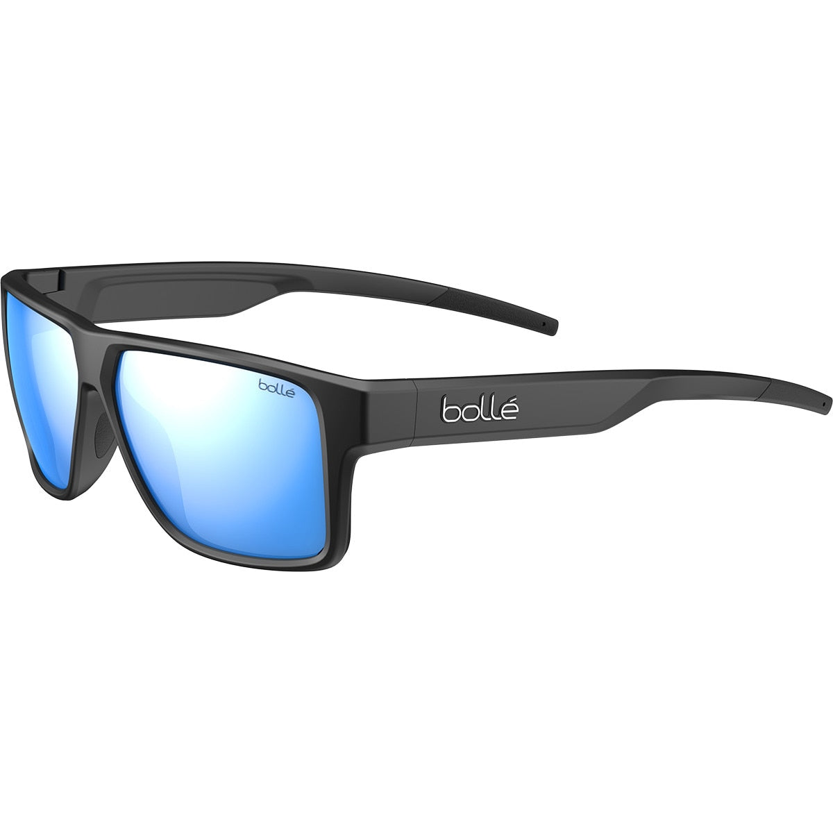 Bolle Temper Sunglasses  Black Matte Medium-Large, Large