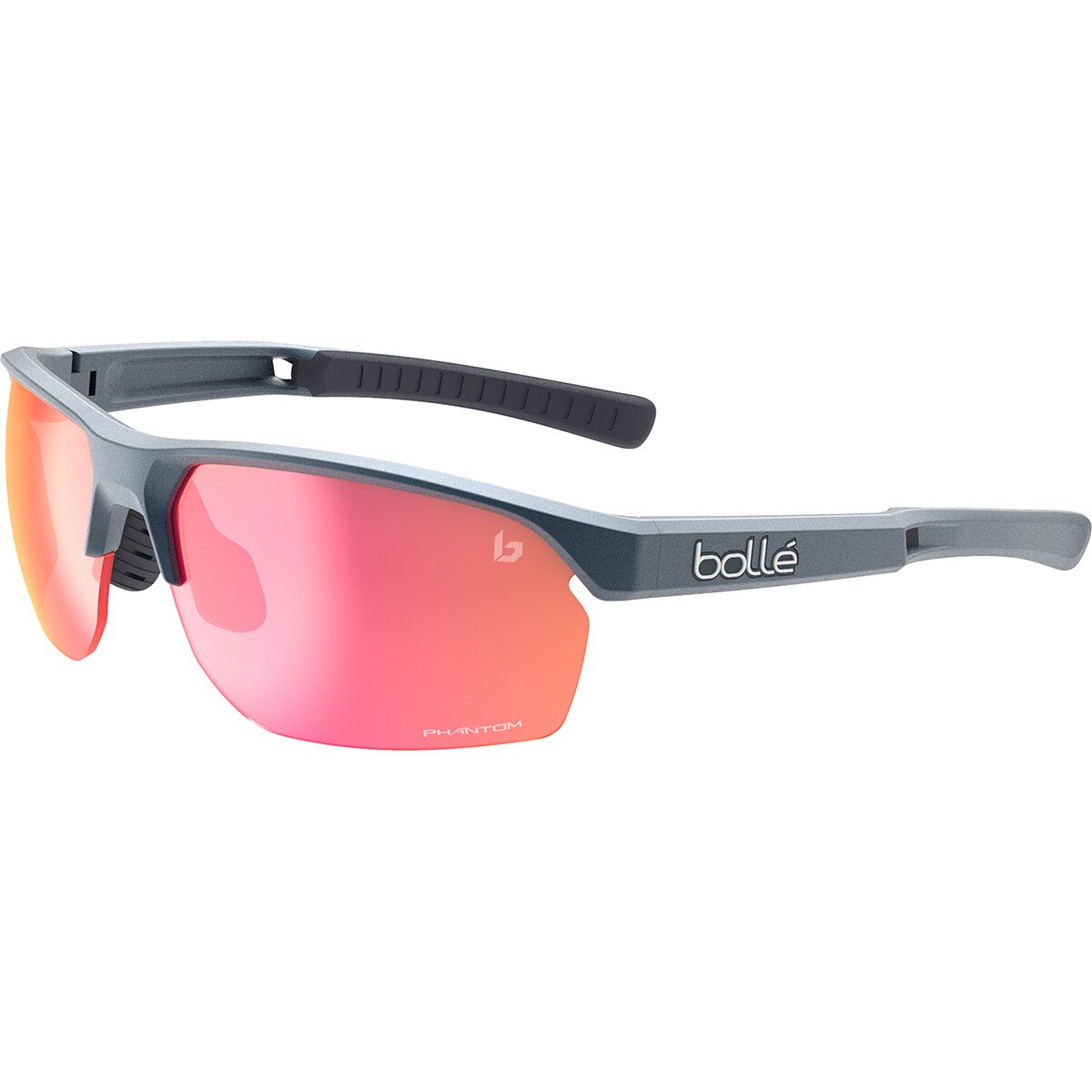 Bolle VICTUS S Sunglasses Steel Blue Metallic Small