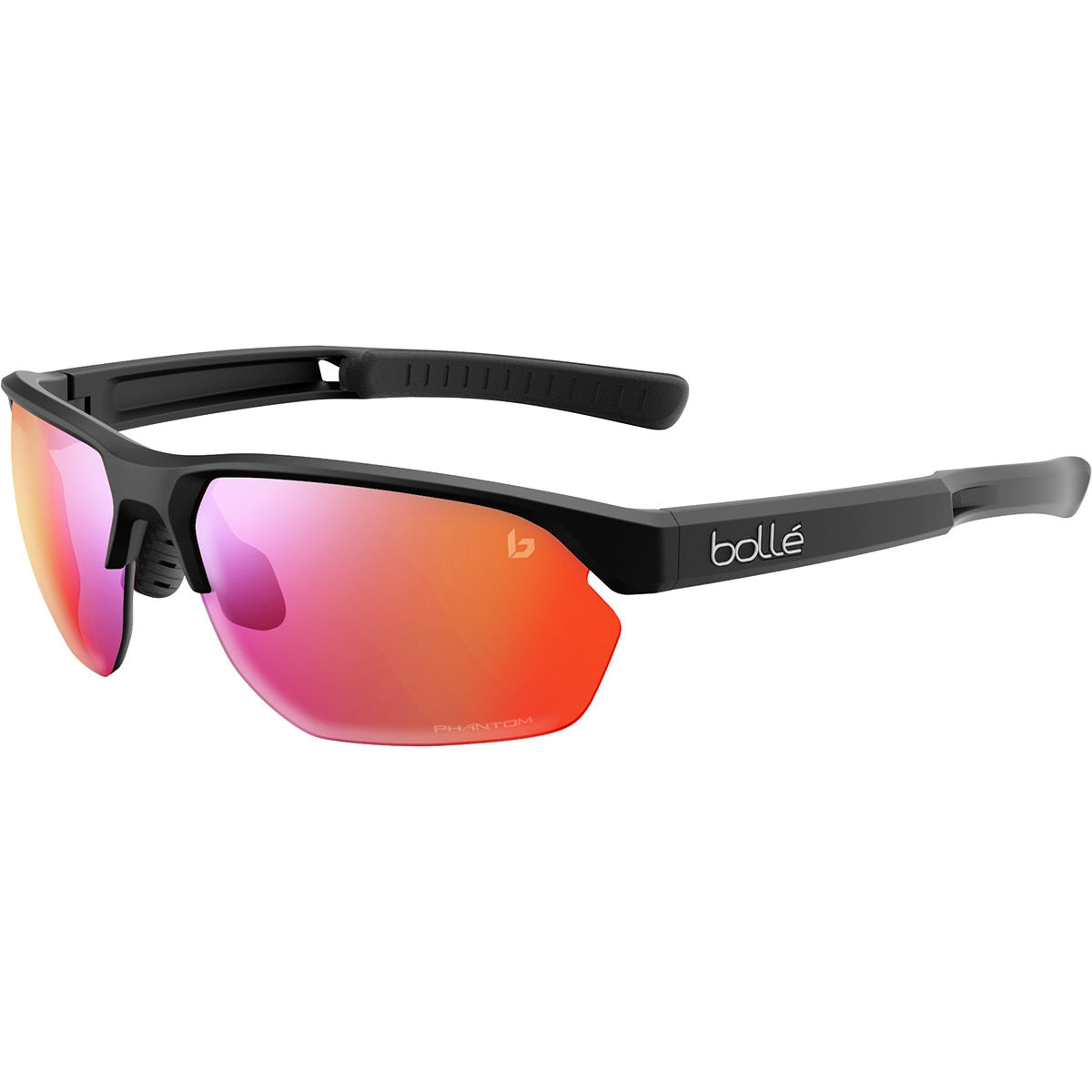 Bolle VICTUS Sunglasses Dark Grey Crystal Medium