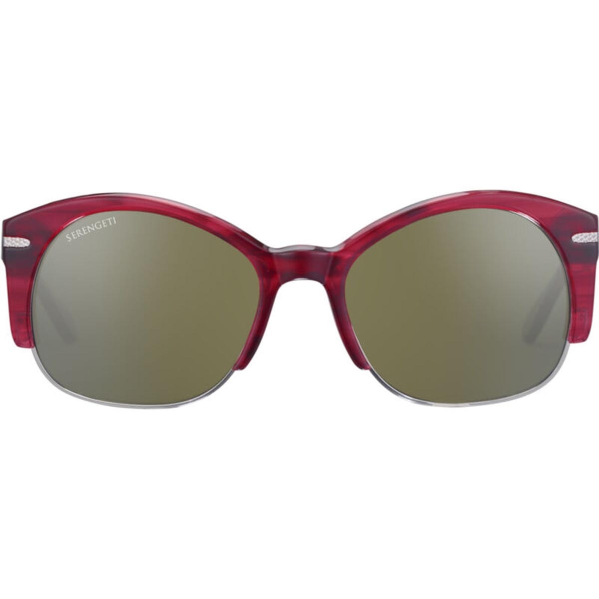 Serengeti Vinita Sunglasses Red Streaky Small-Medium